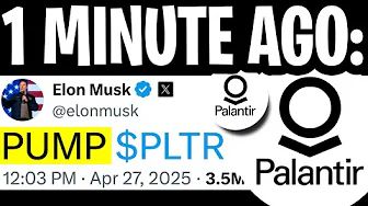 PALANTIR: ELON MUSK SPILLS THE BEANS!! PLTR STOCK TO HIT $500 THIS YEAR! - PALANTIR STOCK NEWS TODAY