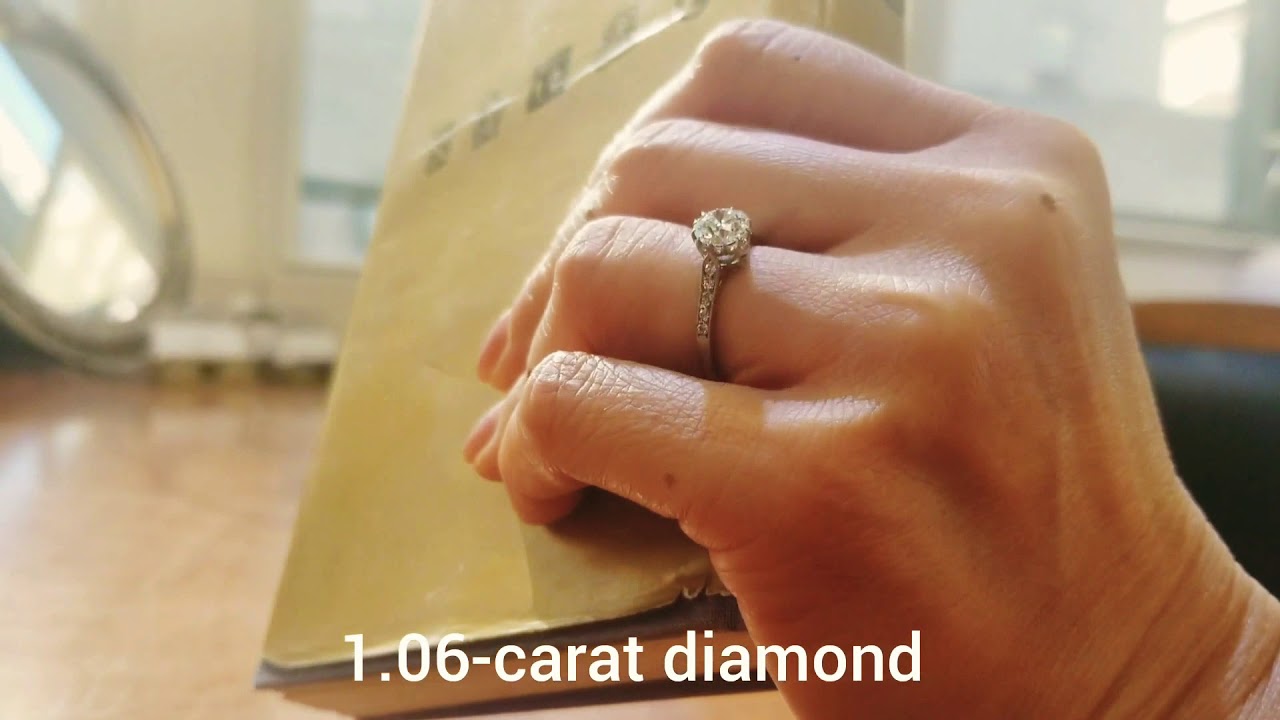 How Big Will A Diamond Look On My Finger Pictures Videos