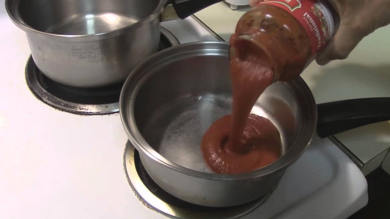 Sausage And Pasta cooking on boat