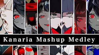 Video thumbnail of "Kanaria【7曲】MASHUPメドレー／百鬼祭／KING／エンヴィーベイビー／EYE／アイデンティティ／酔いどれ知らず／QUEEN"