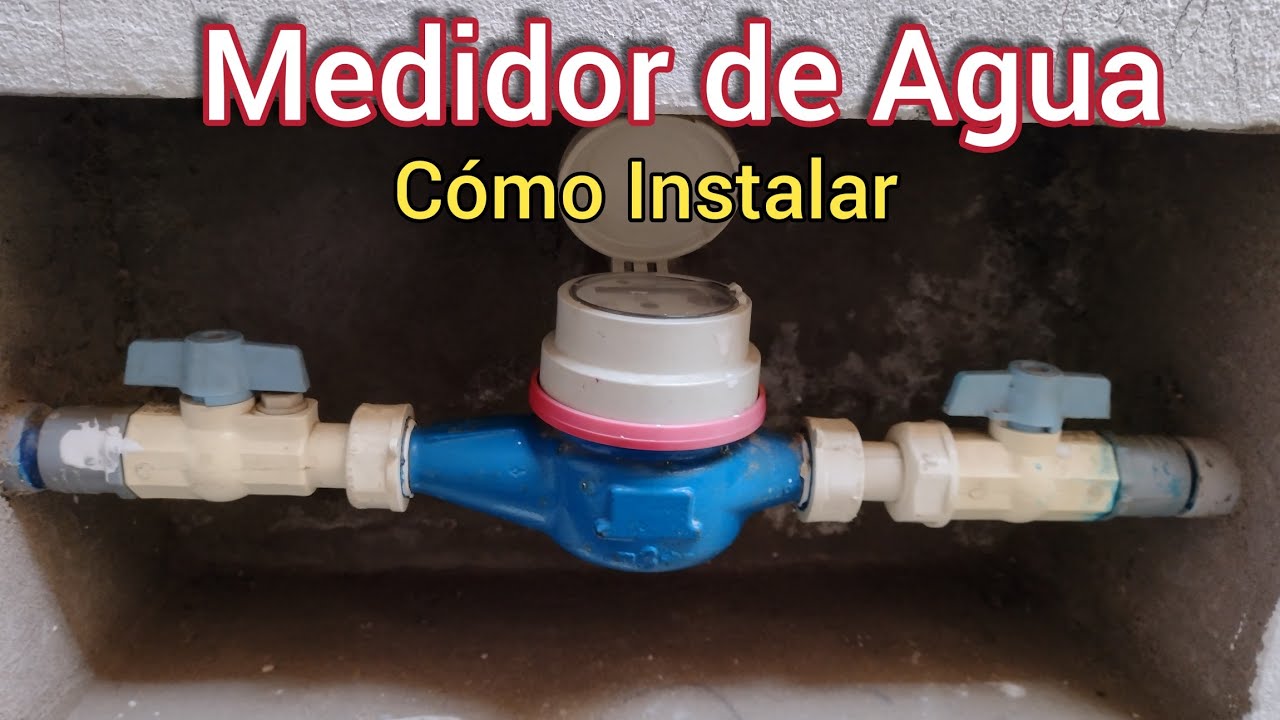 Cómo Instalar Un Medidor de Agua 