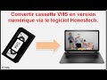 Convertir cassette vhs en version numrique sur un pc