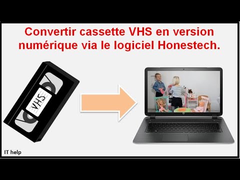 Convertir cassette VHS en version numérique sur un pc
