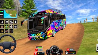 Crazy Bus Simulator 2026 🚍🔥 | Extreme Offroad Bus Driving | Android Bus Game Gameplay screenshot 3