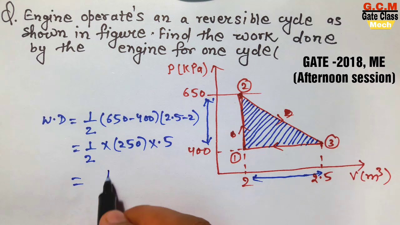 Gate 2018 mechanical engineering afternoon question paper solution part ...