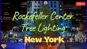 LIVE NYC: Rockefeller Center Christmas Tree Lighting 2025 🎄