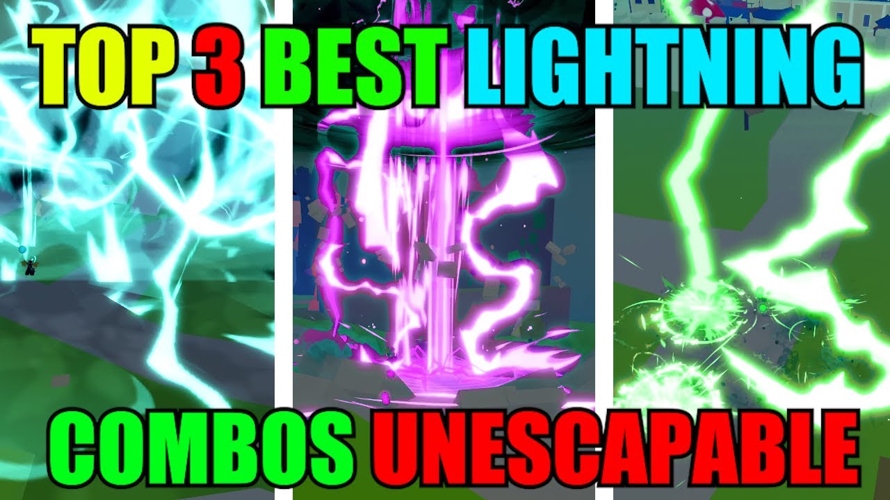 [NEW] TOP 3 BEST Lightning Combos in Blox Fruits (UNESCAPABLE) - YouTube