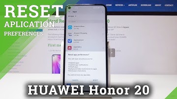 How to Reset App Settings in HUAWEI Honor 20 - Restore App Default Configuration