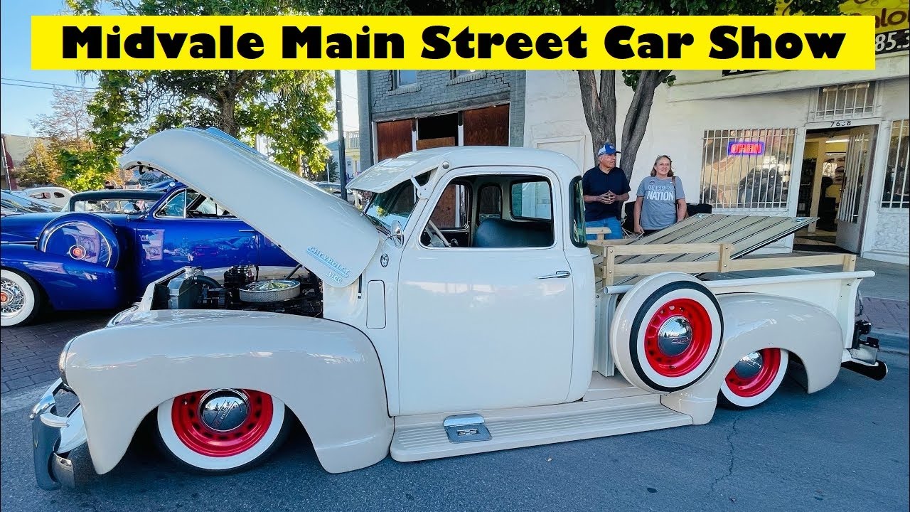 MIDVALE MAIN STREET CLASSIC CAR SHOW 2022 (Watch in 4K HDR for the best