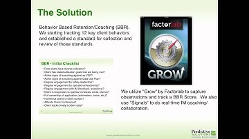 Predictive Solutions Video #1.1