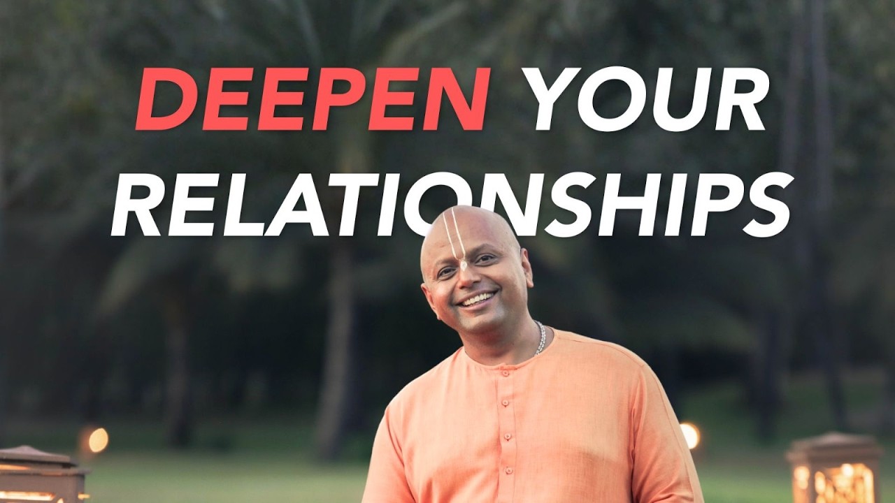 Watch This To Know What's Important In A Relationship - Length Or Depth? | Gaur Gopal Das
