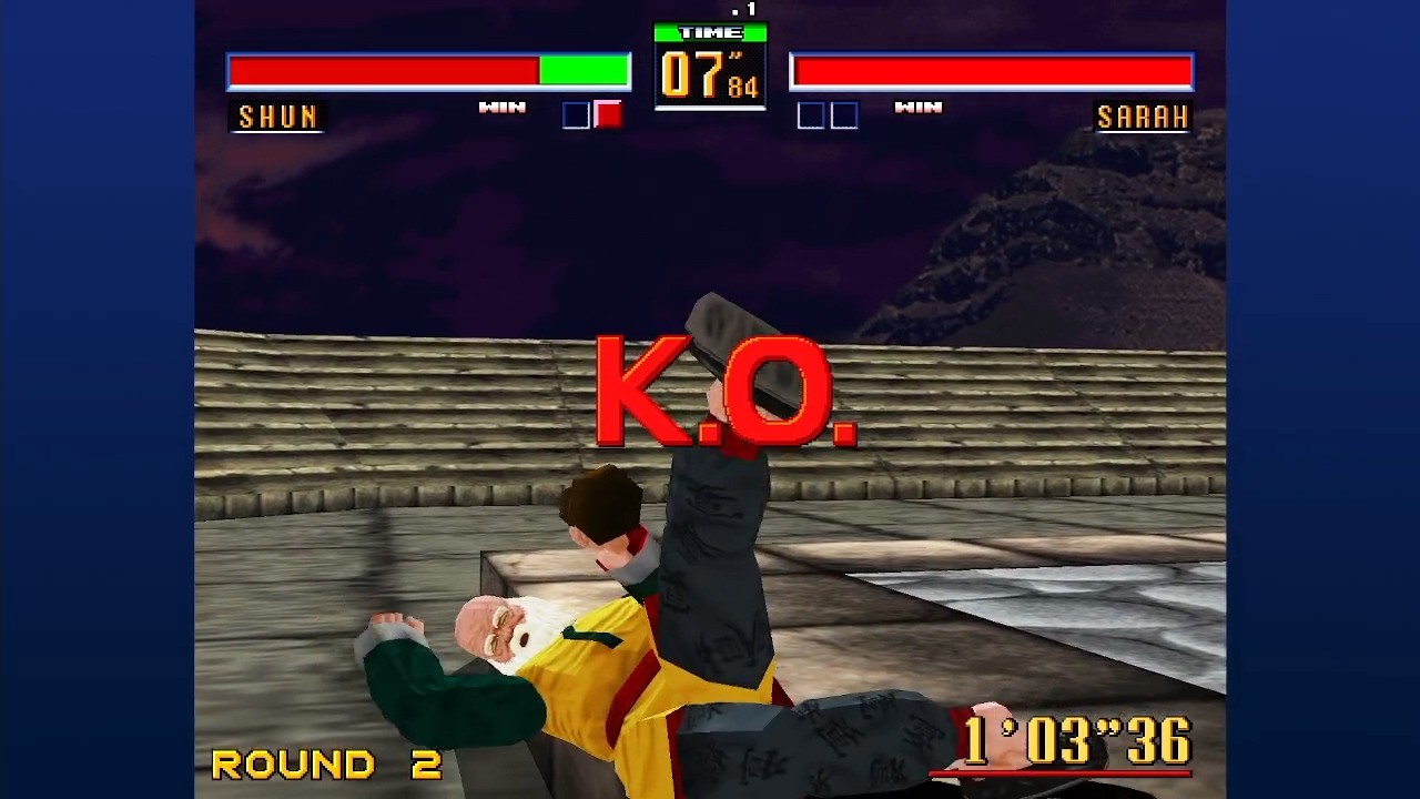 バーチャファイター2 Virtua Fighter 2 - シュン_20260306 #VF2 #シュン #Shun #PS3 #レトロゲーム #retrogames