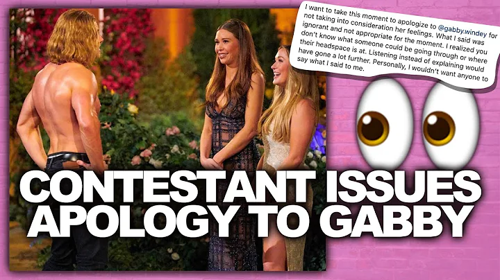 Bachelorette's Jacob Apologizes To Gabby & Discuss...