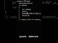 c language basic programming #shortvideo #shorts #coding #programming #trending #viral