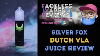 Juice Review: Dutch Vla from Silver Fox