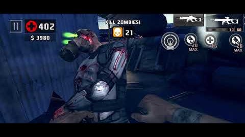 DEAD TRIGGER 2 - KNIFE ONLY - TECH 11 - HARD DIFFICULTY - ASSAULT MISSION