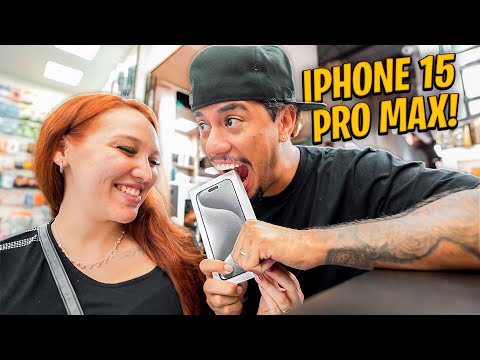 TIVE QUE COMPRAR UM IPHONE 15 PRO MAX NOVO POR CAUSA DISSO...