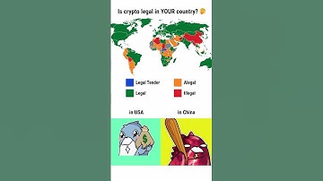 Cryptocurrency Legal Status by Country (2025) 📊 #bitcoin #crypto #investments #finance