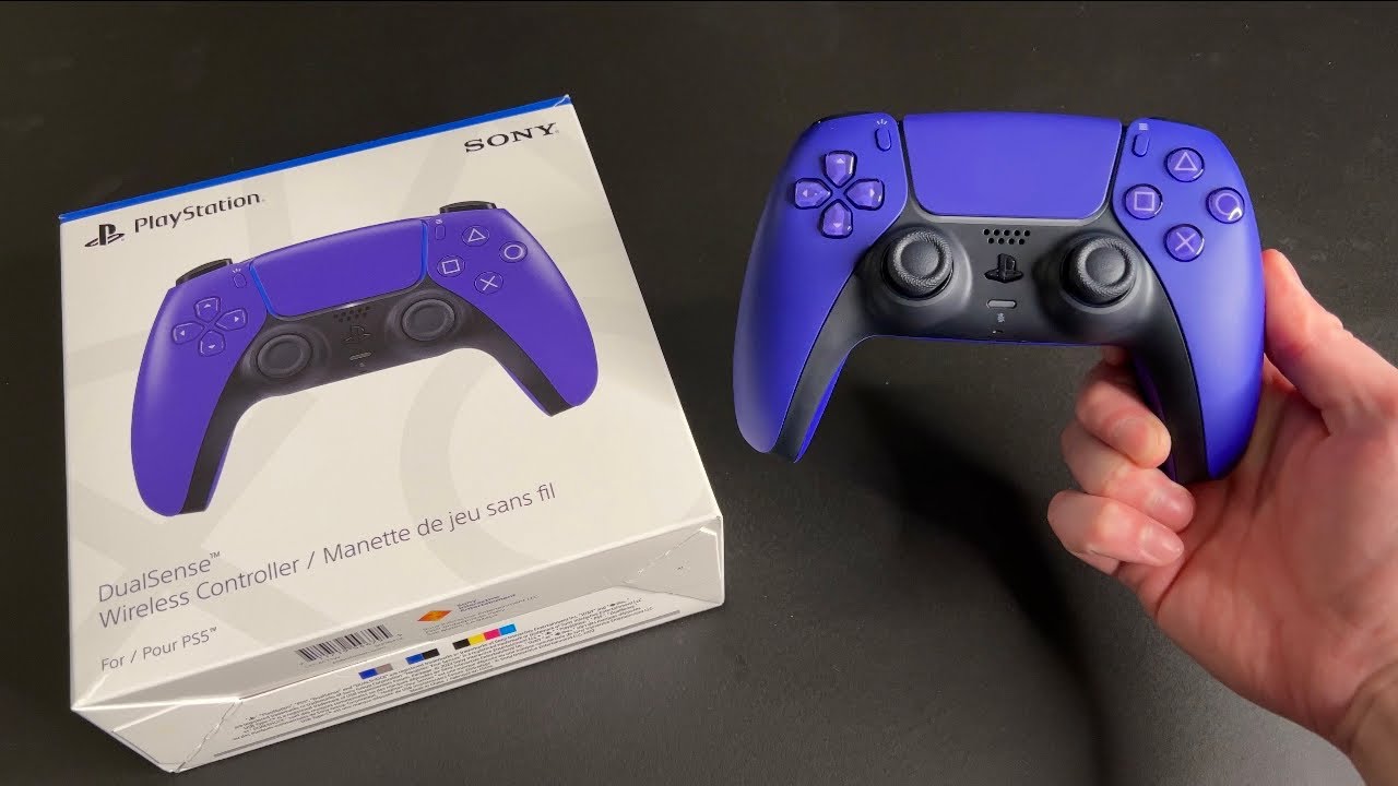 bluse Magtfulde Postimpressionisme Galactic Purple PS5 Dualsense Controller UNBOXING + REVIEW - YouTube