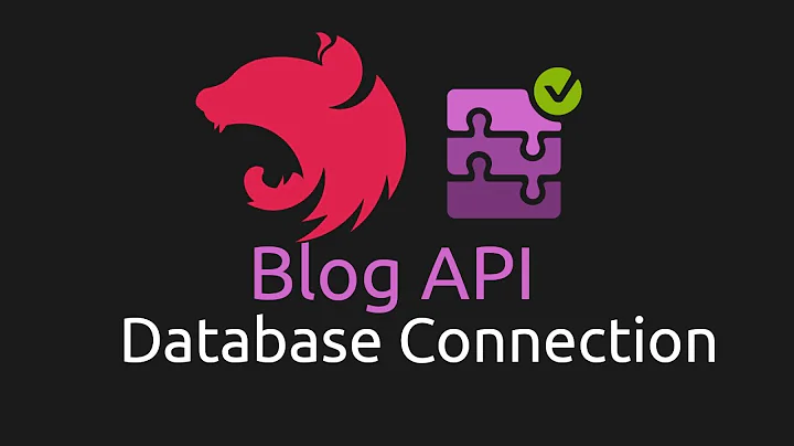 NestJS Blog API - [1] Database Connection