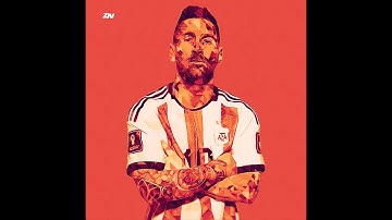 LEO MESSI WPAP POP ART USING PHOTOSHOP TIMELAPSE