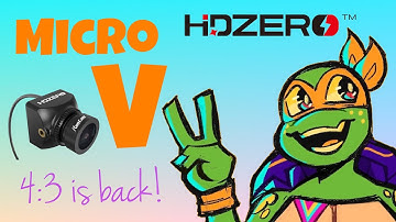 HDZero Micro V2 Camera Review// 4:3 is Back!