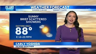 King Kamehameha Day Weather - Typical trade wind weather and isolated showers @kitv
