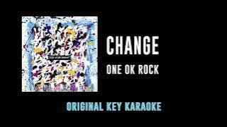 Change - ONE OK ROCK | カラオケ | Eye of the Storm | Karaoke Instrumental with Lyricsl