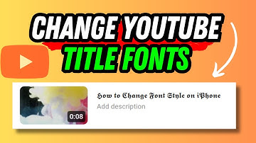 How To Get Different Fonts On You tube Title 2025