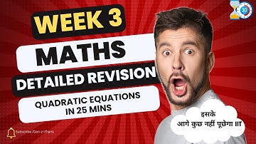 Week 3 Maths Detailed Revision Lectures in Hindi || IIT madras bs degree #iitmadrasbsprogram