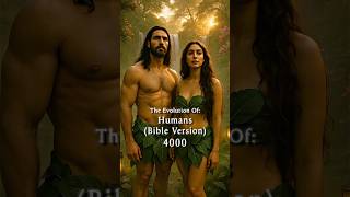 The Evolution Of Humans (Bible Version) 🌎 #shorts #ai #viralvideo #islam #christian #viral