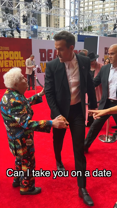Granny Asks Ryan Reynolds And Hugh Jackman On A Date!￼