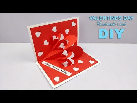 Video: How To Make A Valentine Card With A Voluminous Heart