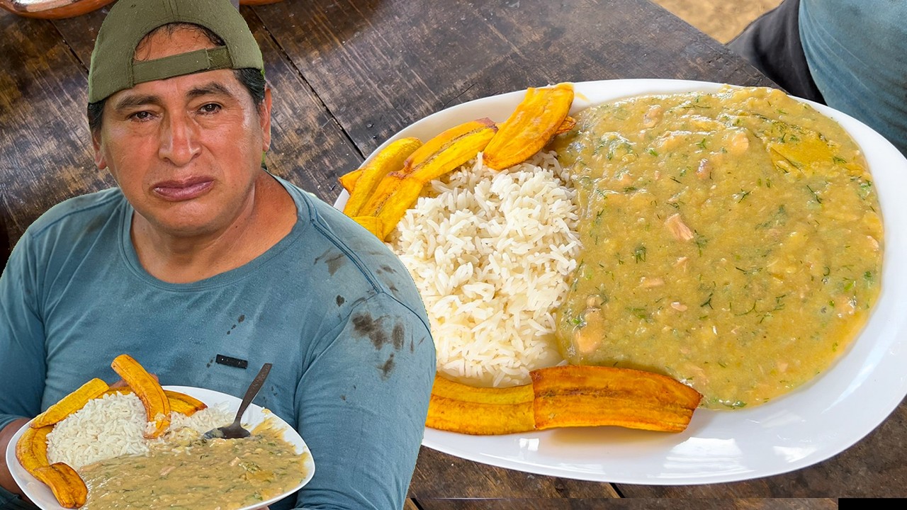 Preparando un Delicioso SANGO de Plátano con ATÚN | Don Valentin