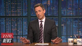 Late-Night Hosts Address Eminem's Freestyle Against Donald Trump | THR News