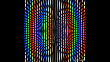 Animation of Black Moiré