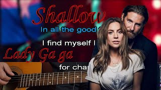 Shallow - Lady GaGa - Karaoke instrumental