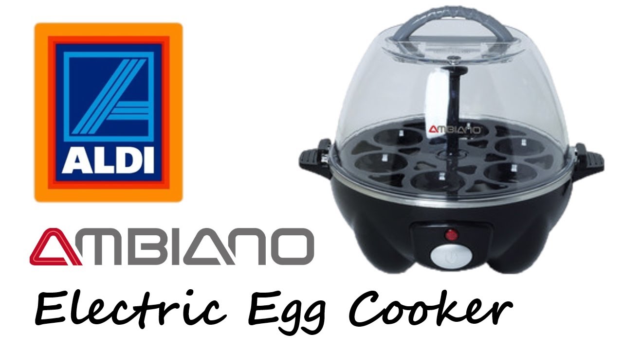 Aldi Specialbuys - Ambiano Electric Egg Cooker - Not very