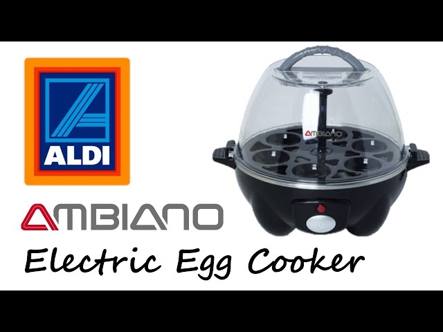 Aldi Specialbuys - Ambiano Electric Egg Cooker - Not very