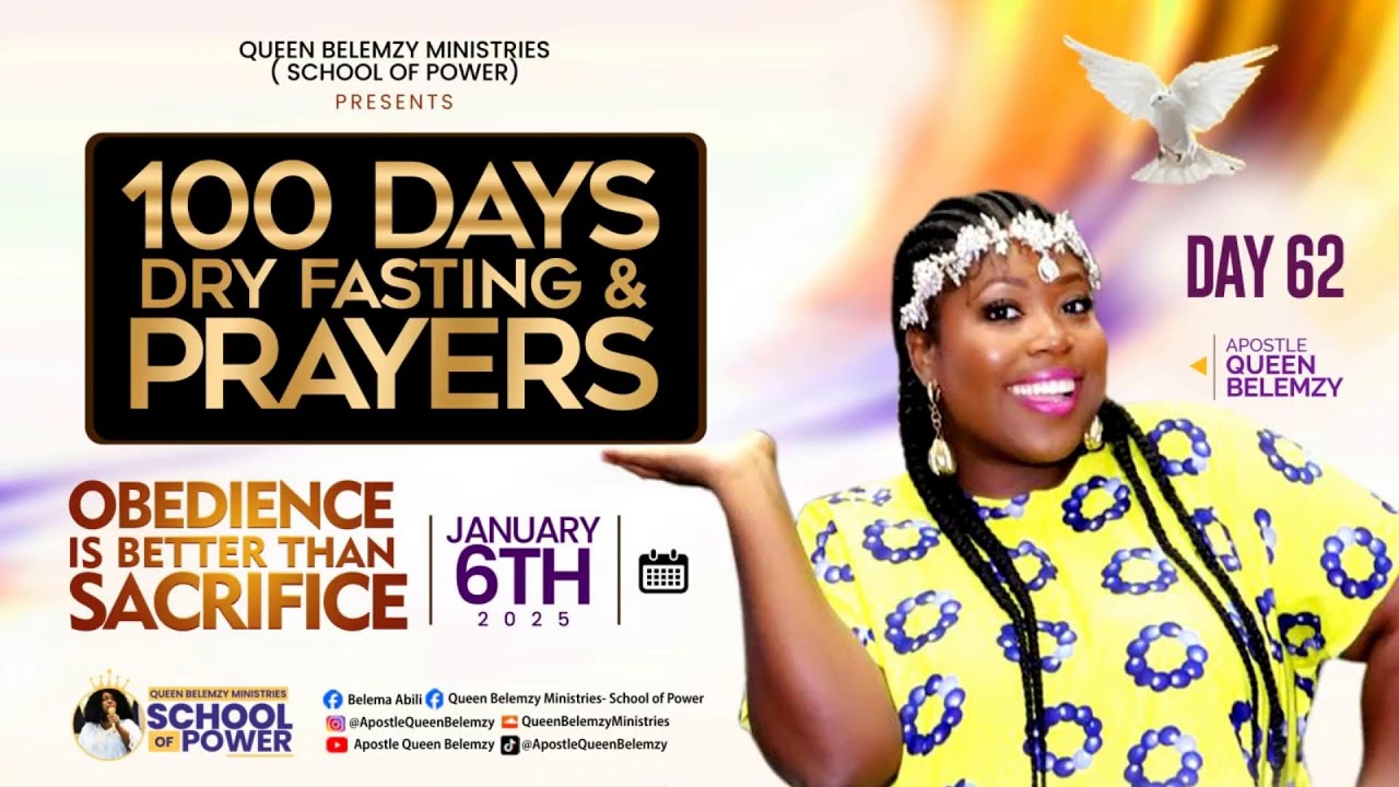 Day 62 of 100 Days Dry Fasting & Prayers.