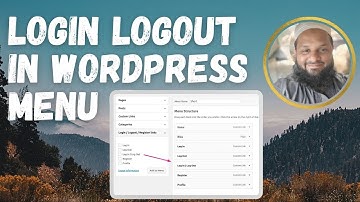 How To Add Login Logout In Wordpress Menu  | In Hindi 2021