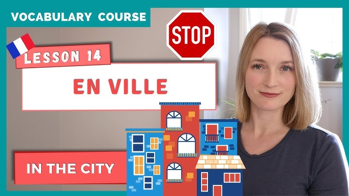 Learn French - Shop Names (les magasins) - Vocabulary lesson 