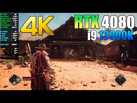 EVIL WEST : RTX 4080 + i9 13900K ( 4K Maximum Settings )