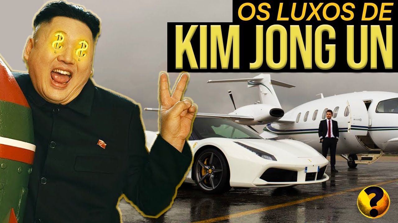 ESSA É A VIDA LUXUOSA DE KIM JONG UN, o LIDER SUPREMO da Coreia do Norte 