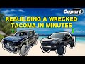 Rebuilding a wrecked NEW Toyota Tacoma TRD OFF ROAD