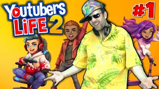 JE DEVIENS YOUTUBER (ça tourne mal) - Youtuber's Life 2 Ep1 screenshot 3