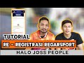 Bisnis Online Tanpa Modal 2020 - TUTORIAL RE-REGISTRASI REGARSPORT