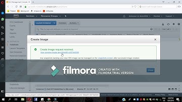 Create ami of running AWS EC2 instance