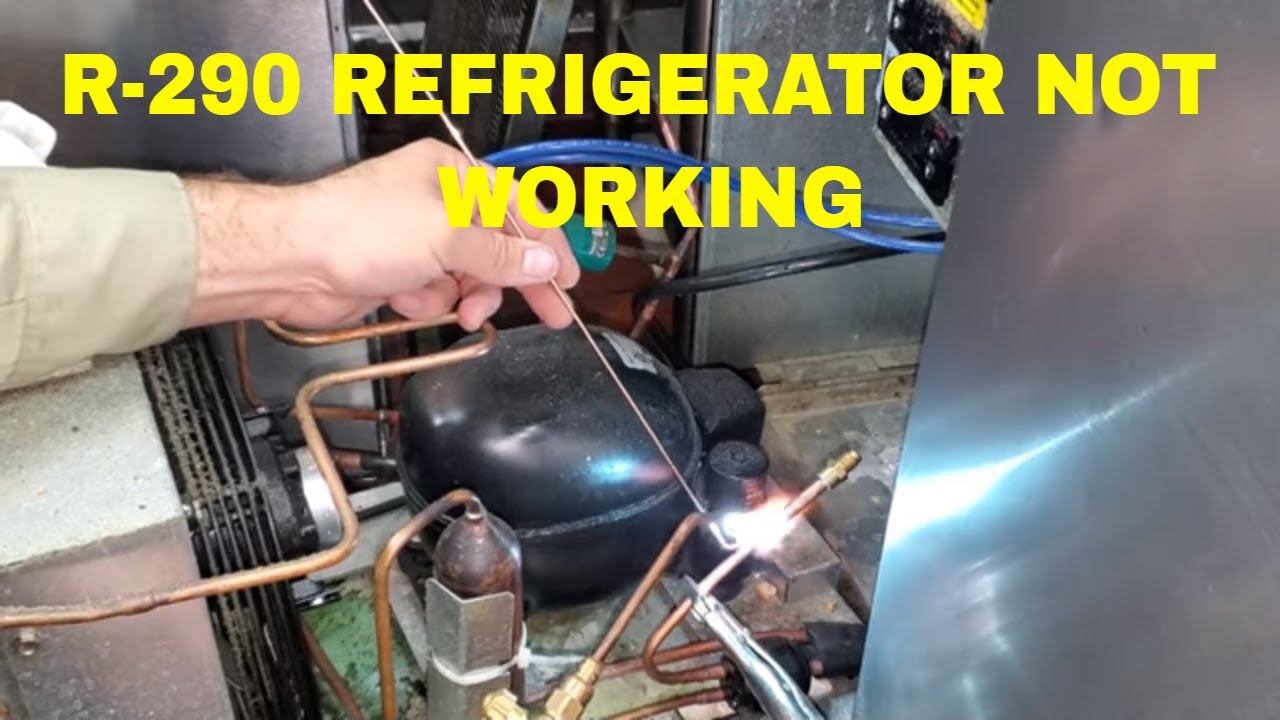 R 290 Refrigerator Not Working Youtube