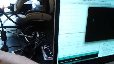 Serial and pixels for breakfast. Arduino pygame.